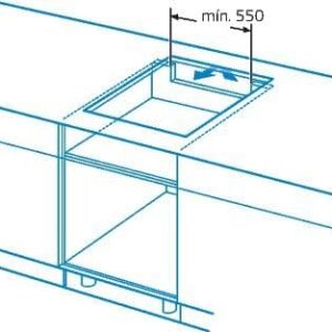 Balay 3EB865FR – Placa de inducción de 60 cm de ancho, bisel delantero, 3 zonas de inducción, zona 28 cm biselada, control táctil, color negro